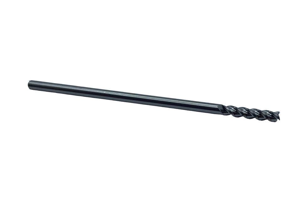 VHM-Schaftfräser, unbeschichtet, 4mm, extra lang