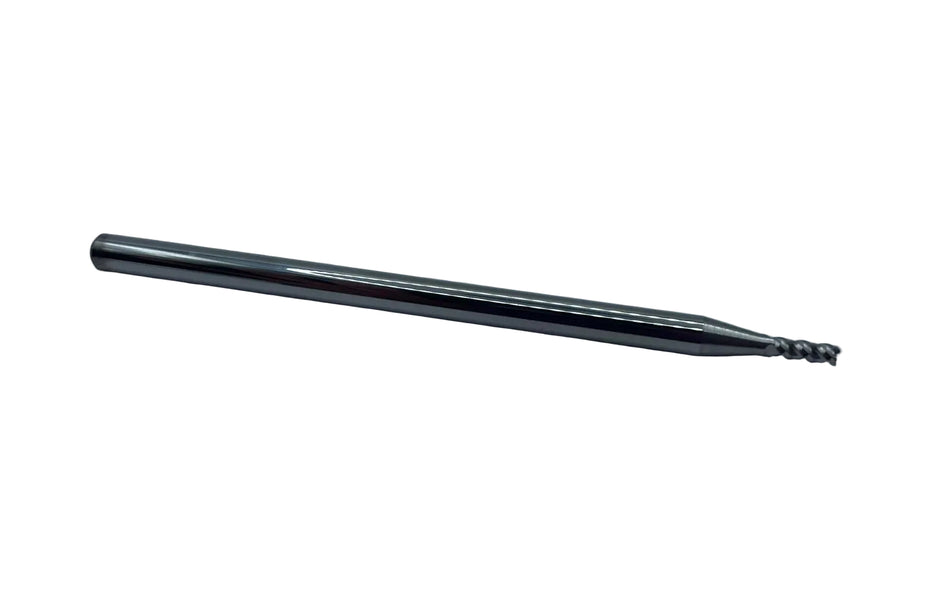VHM-Schaftfräser, unbeschichtet, 2mm, lang