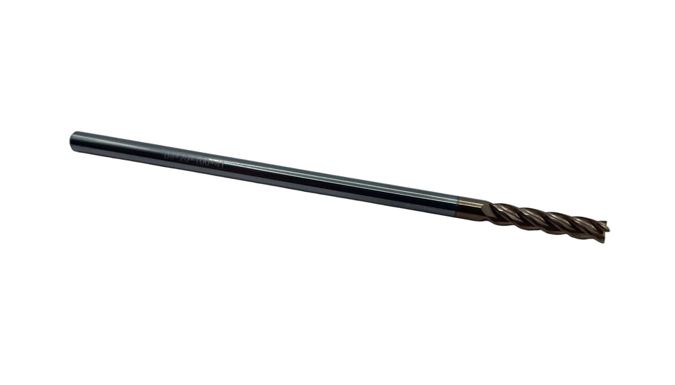 Freze de degroșare din carbură integrală, HRC55, 4mm, extra lungi