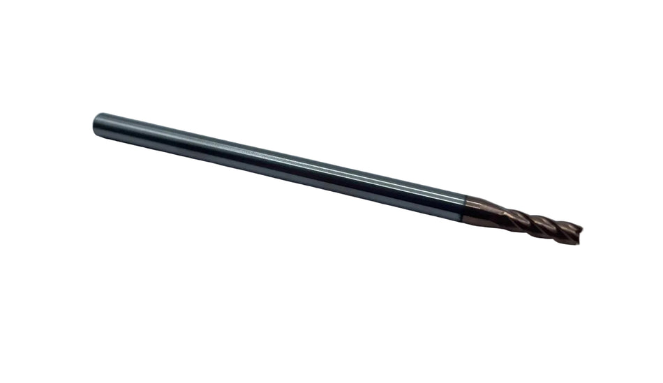 Freză cilindro-frontală din carbură, HRC55, 3 mm, lungă