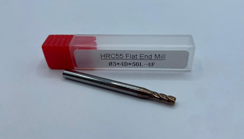 Freze deget din carbură, HRC55, 3mm