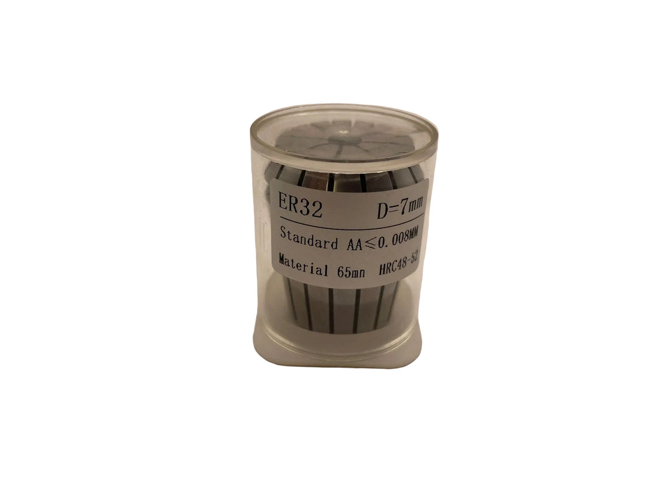 Spannzange ER32, 7mm, 0,008MM